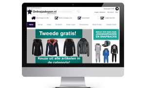 Magento voorbeeld implementatie Online jas kopen