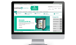 Magento voorbeeld implementatie Shopping4camping